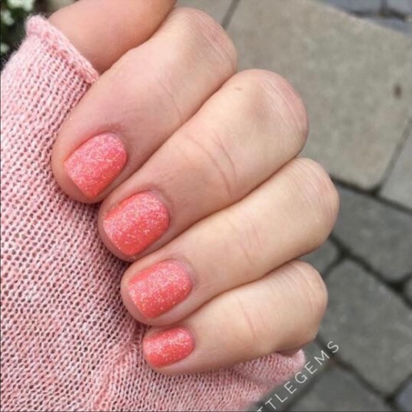 *Retired* Color Street: You’re Corally Invited | Orange Coral Glitter Summer - Picture 7 of 16